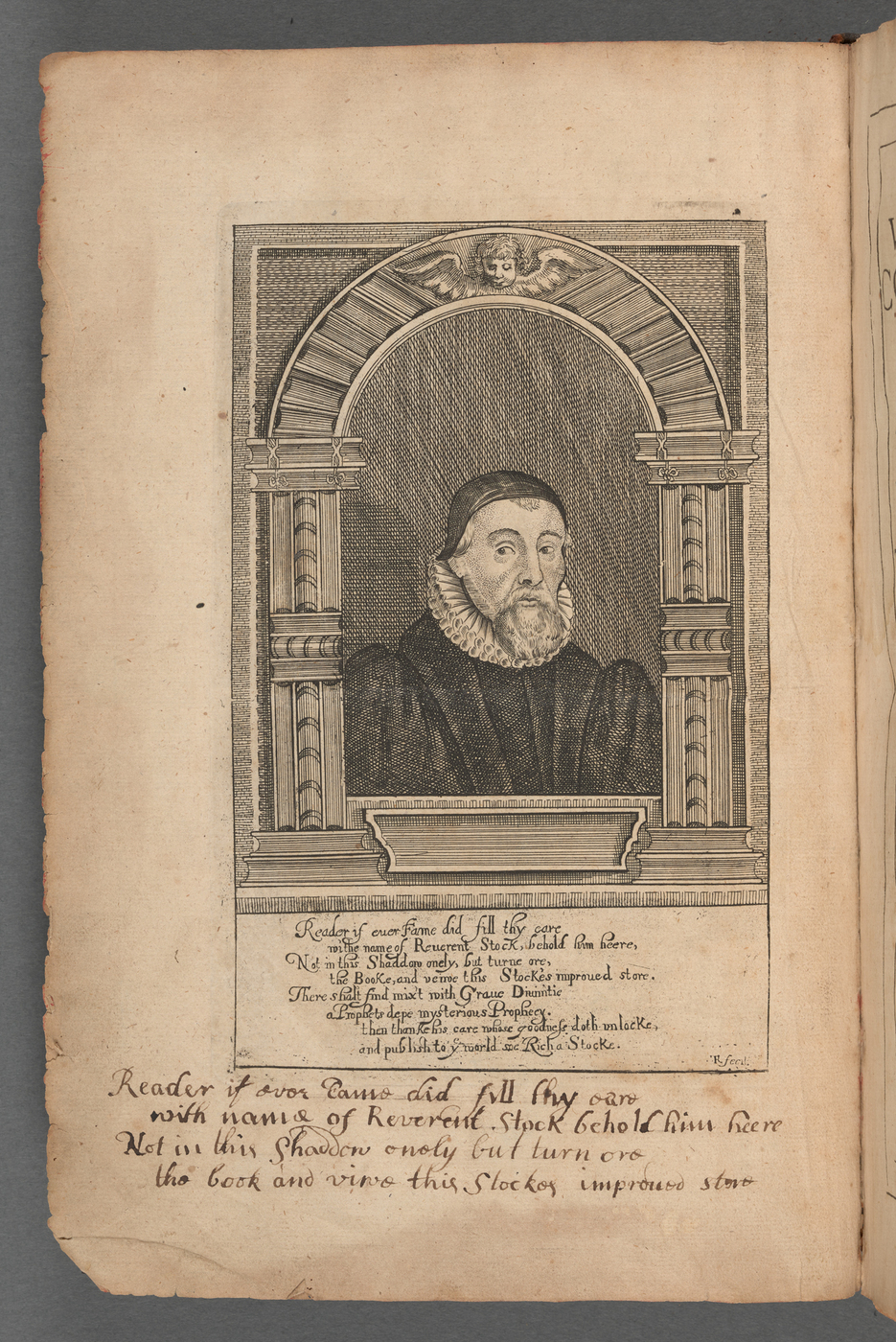 Portrait of Richard Stock (preacher)