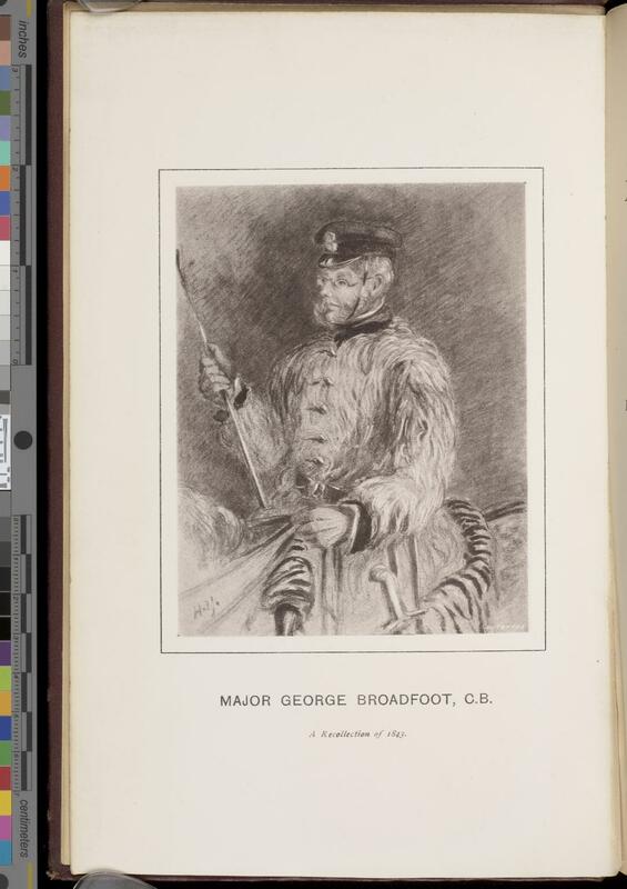 Major George Broadfoot, C. B