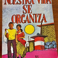  This front cover depicts a migrant family in an urban space.